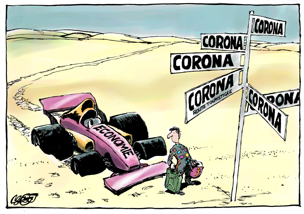 Corona In a booming economy.