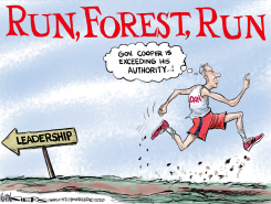 LOCAL NC DAN FOREST'S COVID LEADERSHIP by Kevin Siers