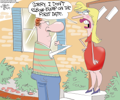 NO ELBOW BUMP by Gary McCoy