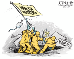 HEALTH CARE WORKERS AND COVID-19 by John Cole