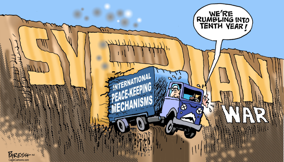 Syrian war ten years