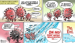 CORONAVIRUS FAMILY by Paresh Nath