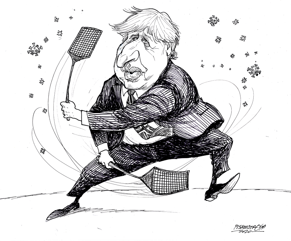 Fighting corona, Boris Johnson style