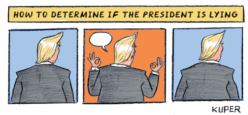 President Lies?