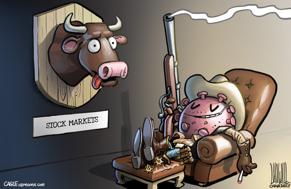 Virus kills market