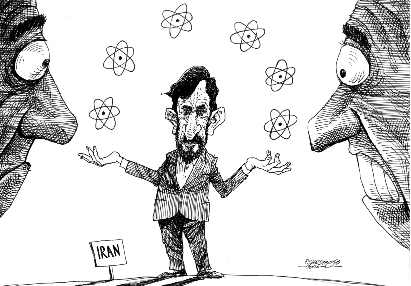 ahmadinejad- jonglier