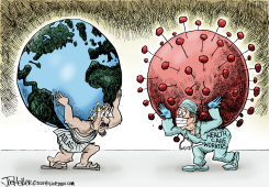 HEALTH CARE WORKERS by Joe Heller