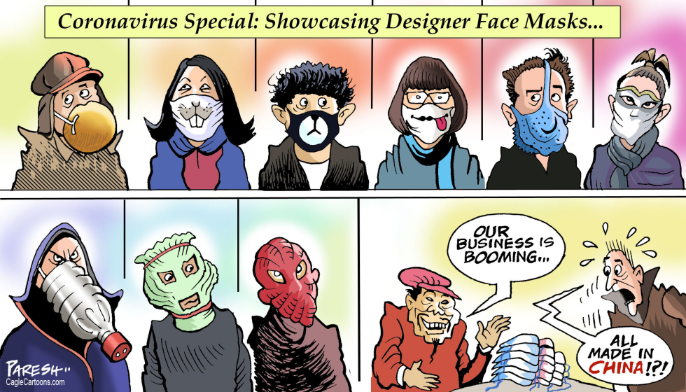 Coronavirus face masks