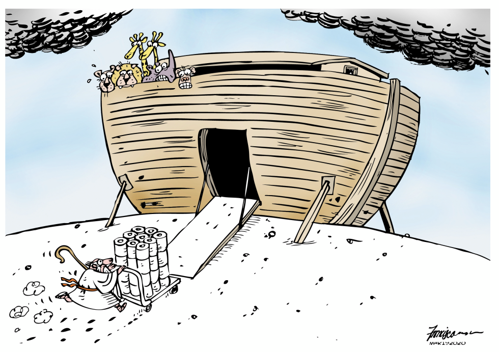 The first panic buyer