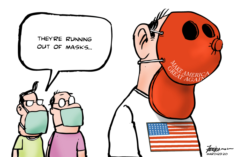Running out of masks