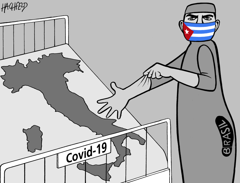 Cuban doctors in Italy