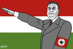 CORONAZI VIKTATOR ORBáN by Rainer Hachfeld