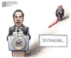 CUOMO LEADERSHIP by Adam Zyglis