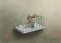SOCIAL DISTANCING by Marian Kamensky