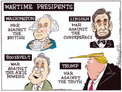WARTIME PRESIDENTS by Bob Englehart