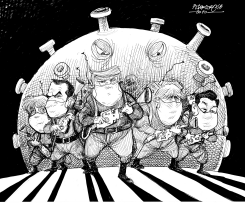 CORONA GHOSTBUSTERS by Petar Pismestrovic
