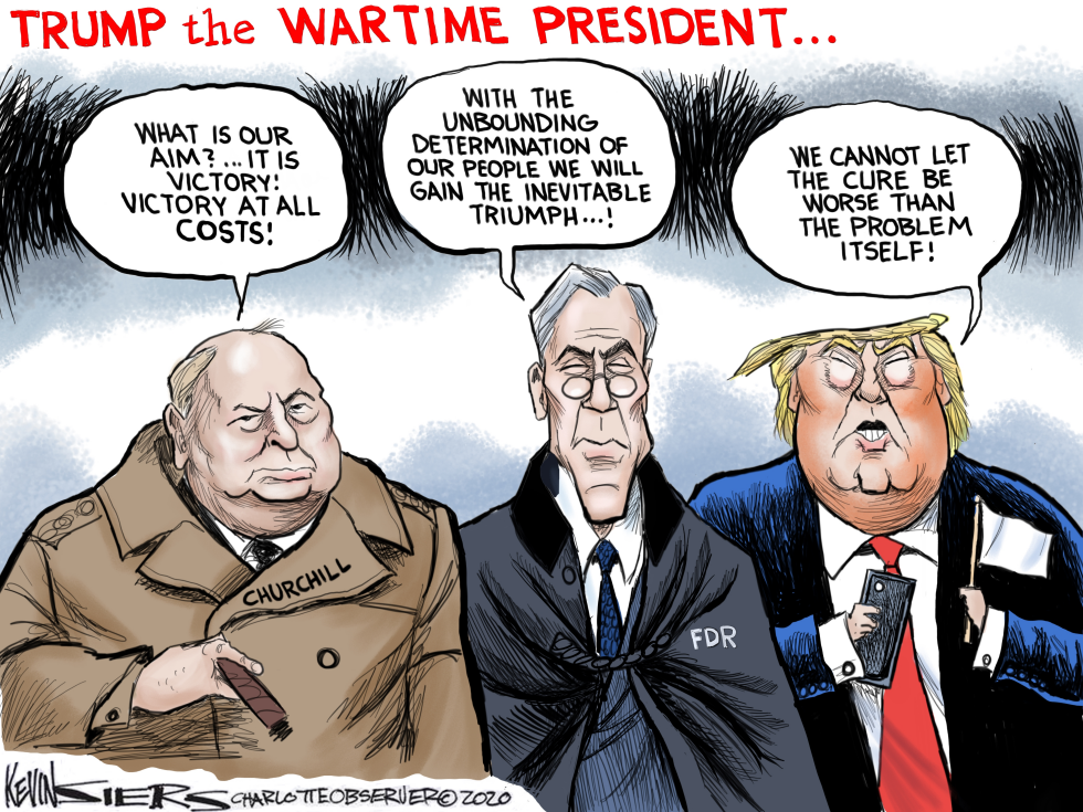 Wartime Trump
