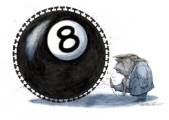 BEHIND THE COVID-19 EIGHT BALL by Dale Cummings
