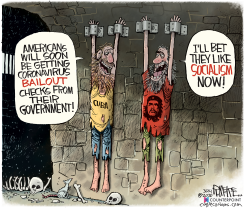 CORONAVIRUS SOCIALISM by Rick McKee