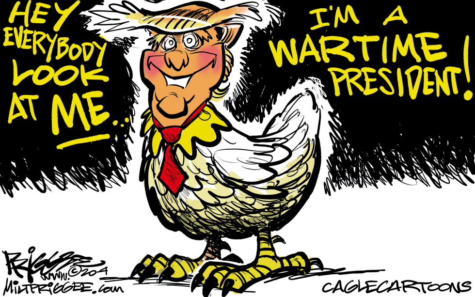 Wartime Trump
