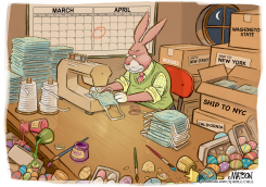 THE EASTER BUNNY GETS REAL by R.J. Matson