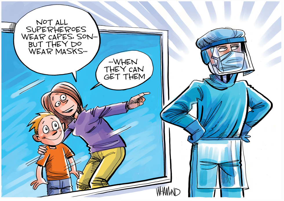 Healthcare Worker superheroes