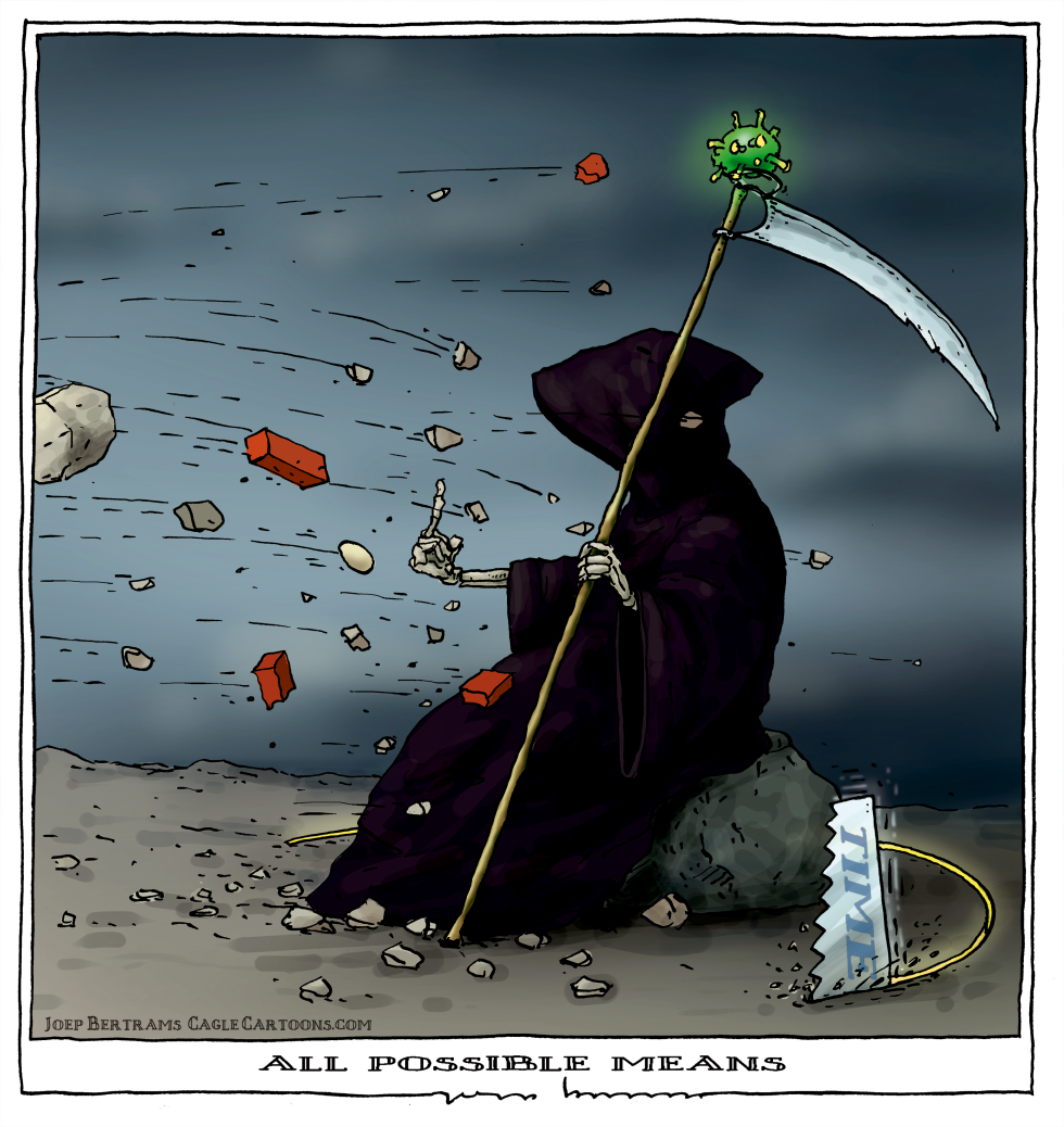 all possible means