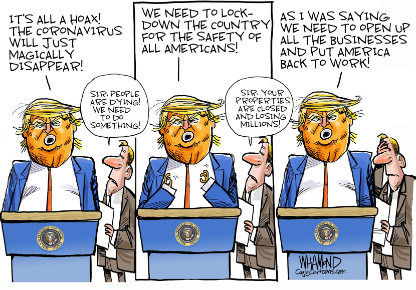 Trump is not a doctor but he plays one on TV