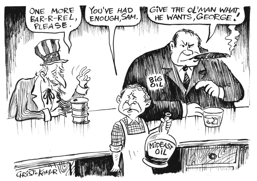George the Bartender - B&W
