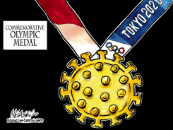 OLYMPIC MEDAL by Steve Nease