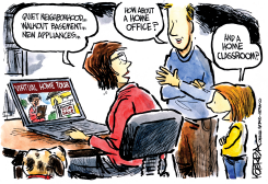 BUYING A HOUSE, 2020 by Jeff Koterba