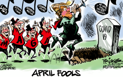 APRIL FOOLS by Milt Priggee