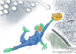 MOST VALUABLE PLAYER by Pat Bagley