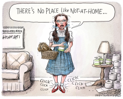 CABIN FEVER by Adam Zyglis