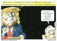 DISTANCING FROM TRUMP by Taylor Jones