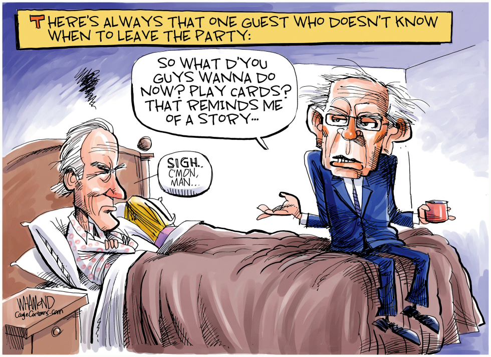 Bernie Won't Go