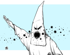 XENOPHOBIA & RACISM by Emad Hajjaj