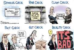 MORE CHECKS by Joe Heller