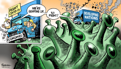DEVELOPING NATIONS AND VIRUS by Paresh Nath