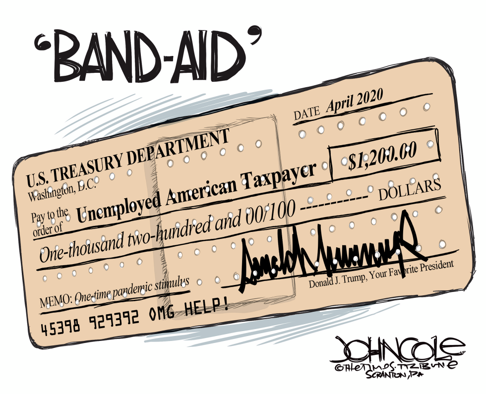 Stimulus band-aid