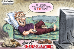 ALMOST TIME TO EAT AGAIN by Ed Wexler