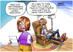 OUR RETIREMENT SAVINGS by Dave Whamond