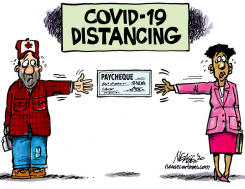 DISTANCING by Steve Nease