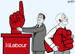 NEW LABOUR LEADER by Rainer Hachfeld