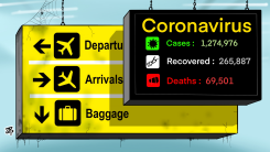 CORONA AIRPORT  by Emad Hajjaj