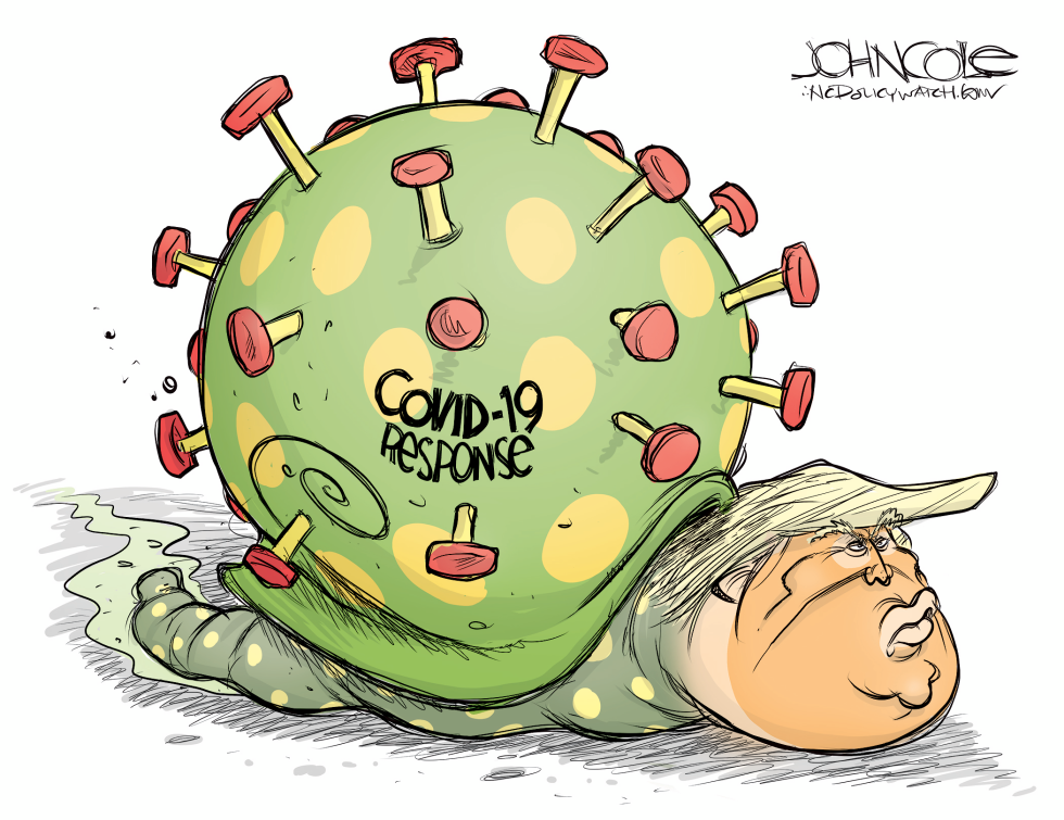 Trump's COVID-19 response time