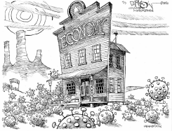 GHOST TOWN by John Darkow