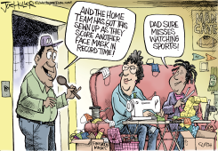 MAKING MASKS by Joe Heller