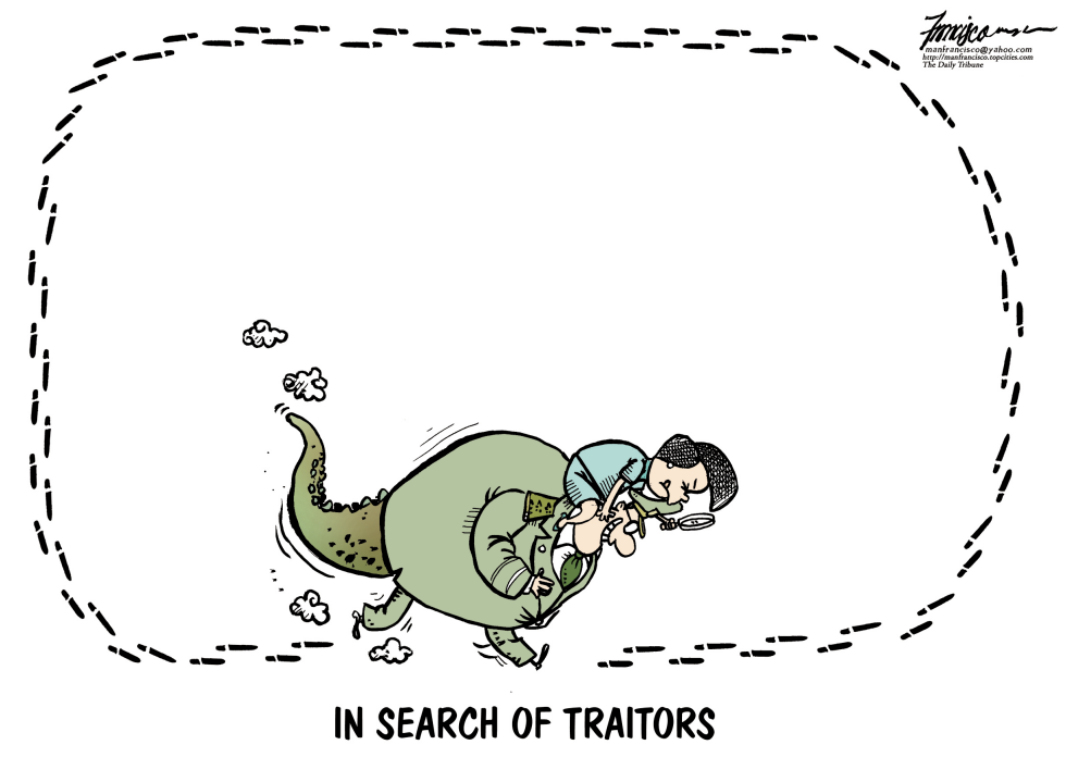 in search of traitors to the constitution