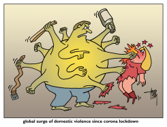 CORONA AND DOMESTIC VIOLENCE by Arend van Dam